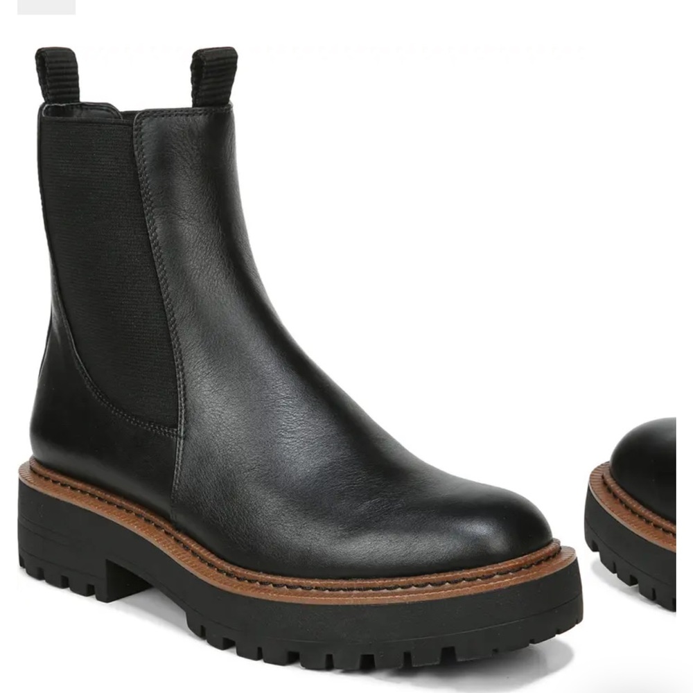 Sam Edelman laguna waterproof lug sole chelsea boot